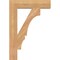 Ekena Millwork Balboa Block Smooth Bracket, Western Red Cedar, 3 1/2"W x 18"D x 26"H BKT04X18X26BOA05SWR - alternate 4